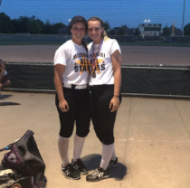 Callie Martin and Olivia Kinsey represent Missouri in the #MoKan All-Star Game